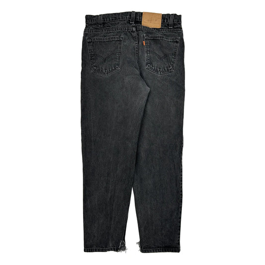 Orange Tab Levis Jeans - 33W 30L Gray Denim