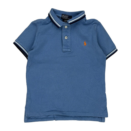 Age 4 Polo By Ralph Lauren Polo Shirt - Small Blue Cotton