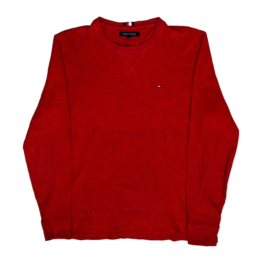 Tommy Hilfiger Jumper - Medium Red Cotton