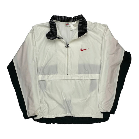 Nike Polka Dot Windbreaker - XL Red Polyester