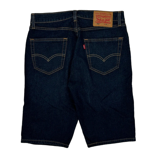 Levis Denim Shorts - 30W 11L Blue Cotton