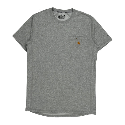 Carhartt Force Carhartt T-Shirt - Small Grey Cotton