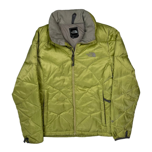 550 Fill The North Face Puffer - Large Green Polyester