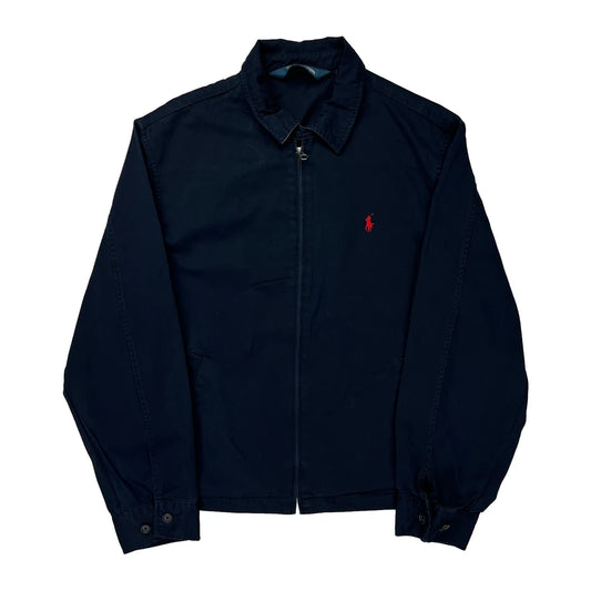 Polo By Ralph Lauren Harrington Jacket - Large Navy Cotton