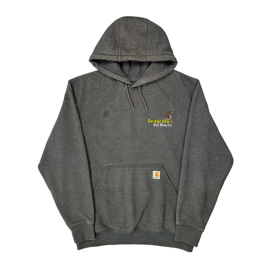Garage Doors And More Inc. Carhartt Graphic Hoodie - Large Grey Cotton
