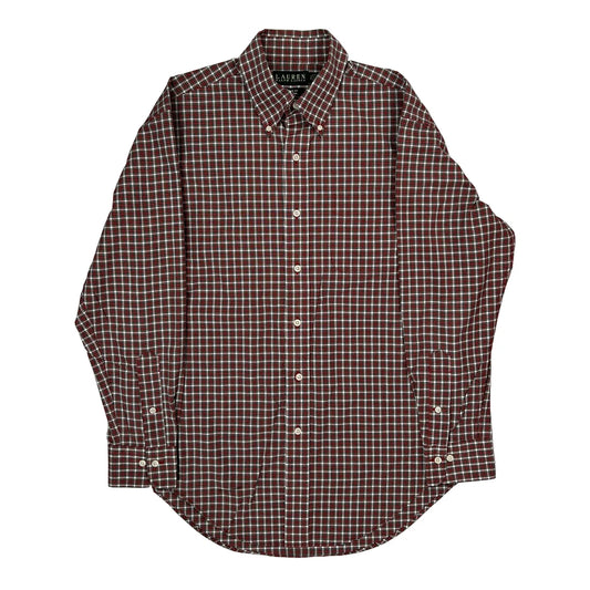 Ralph Lauren Checked Shirt - Medium Blue Cotton