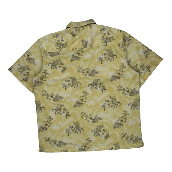 Trader Bay Hawaiian Shirt - XL Beige Cotton