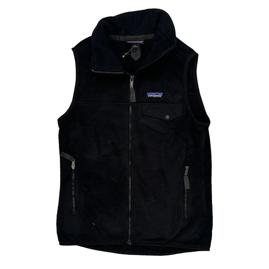 Synchilla Patagonia Fleece Gilet - Small Black Polyester