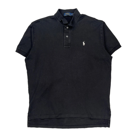 Polo By Ralph Lauren Polo Shirt - Large Black Cotton