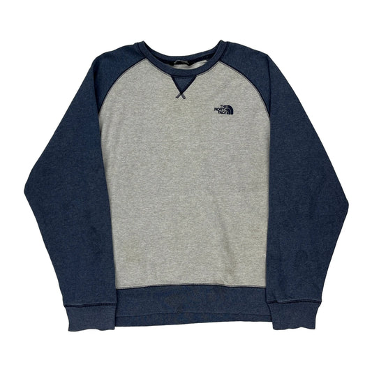The North Face Sweatshirt - XL Blue Cotton