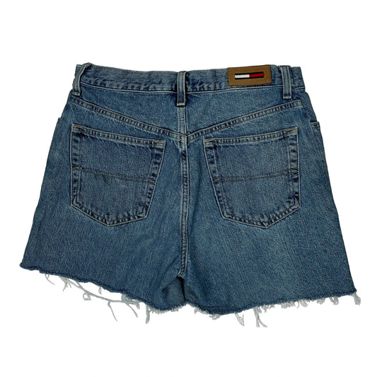 Tommy Hilfiger Denim Shorts - 28W UK 8 Blue Denim