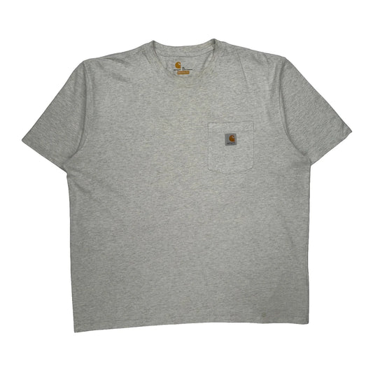 Carhartt T-Shirt - XL Grey Cotton