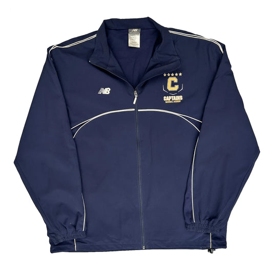 Captains Baseball Academy New Balance Track Jacket - XL Navy Polyester