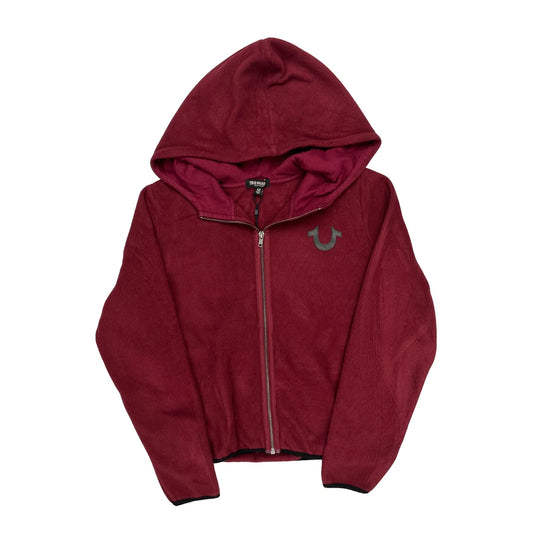 True Religion Hoodie - Large Red Cotton