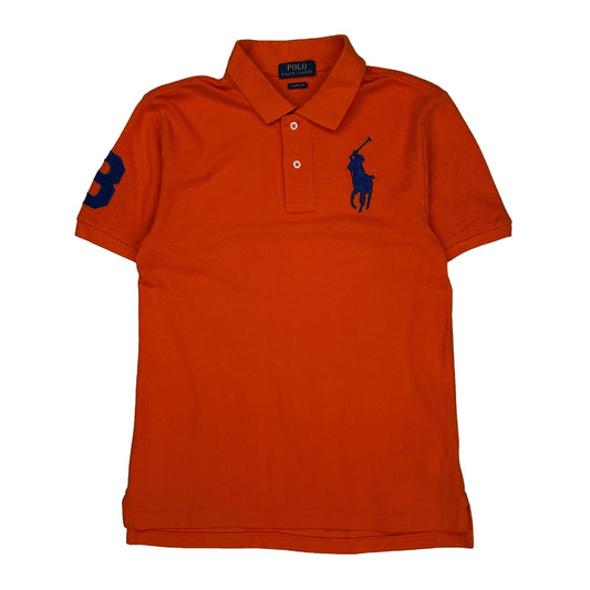 Vintage Polo By Ralph Lauren Polo Shirt - No Size Orange Cotton