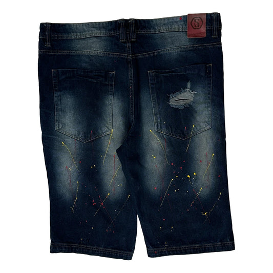 Unbranded Denim Shorts - 40W 15L Dark Wash Denim