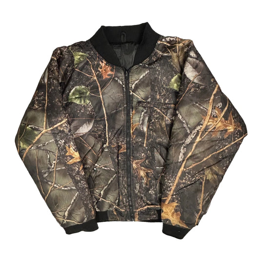 Realtree Camo Bomber Jacket - 2XL Camo Polyester