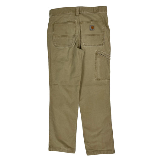 Carhartt Trousers - 32W 32L Beige Cotton