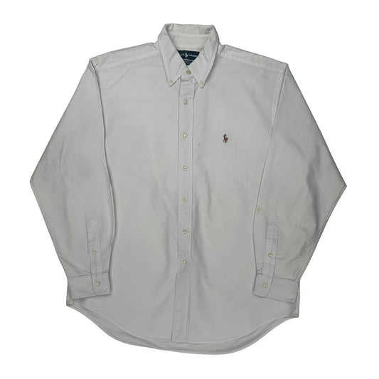 Ralph Lauren Shirt - Large White Cotton