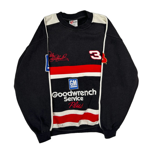 Goodwrench Service Plus Chase Authentics Nascar Sweatshirt - Large White Cotton