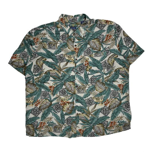 Campia Floral Hawaiian Shirt - 2XL Multicoloured Viscose