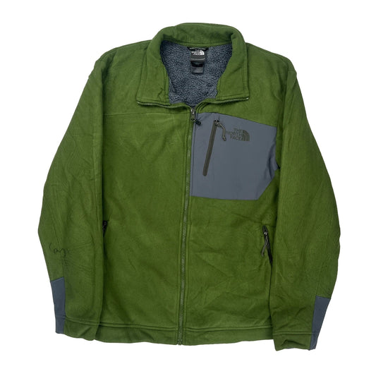 The North Face Fleece - Large Green Polyester
