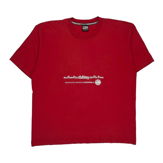 Vintage Southpole T-Shirt - XL Red Cotton