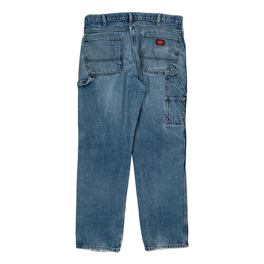 Dickies Carpenter Jeans - 34W 30L Blue Denim