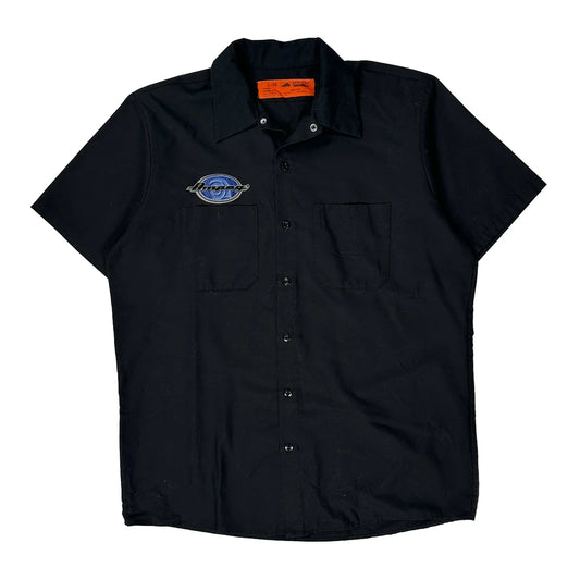 Red Kap Short Sleeve Shirt - Large Black Polyester Blend