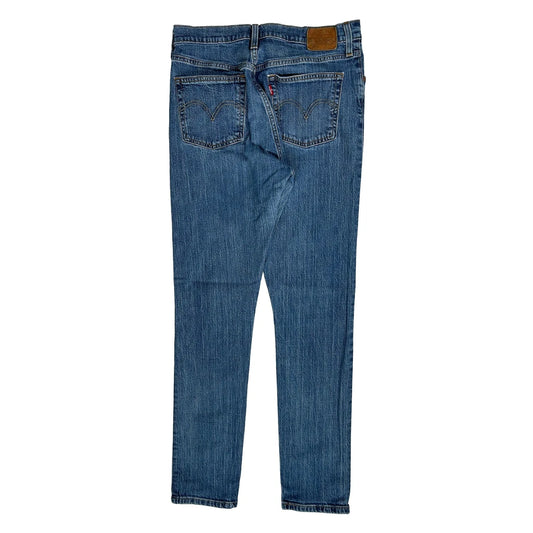 501 Levis Jeans - 28W US 4 Blue Denim