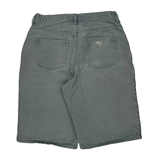 Vintage Guess Denim Shorts - 31W 9L Gray Cotton