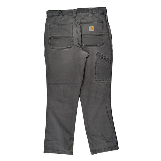 Carhartt Carpenter Trousers - 32W 32L Grey Cotton