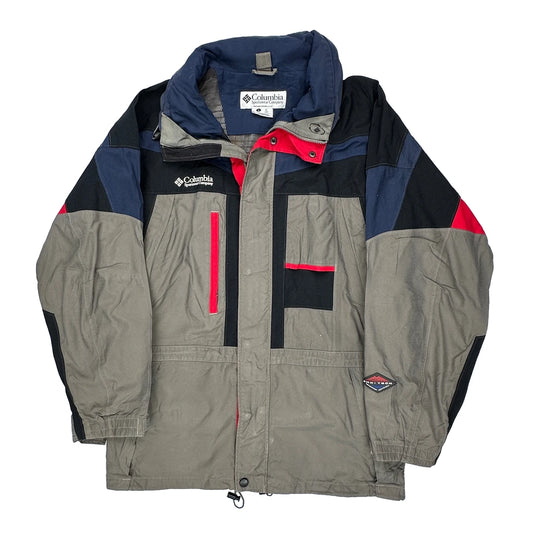 Columbia Ski Jacket - Large Navy Polyester