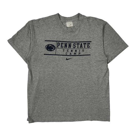 Penn State Tennis Camp Nike College T-Shirt - Medium Grey Cotton