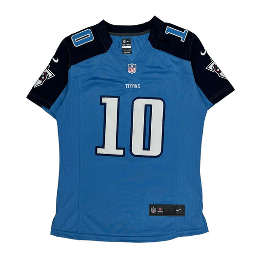 Tennessee Titans Nike Nfl Jersey - Large Blue Polyester