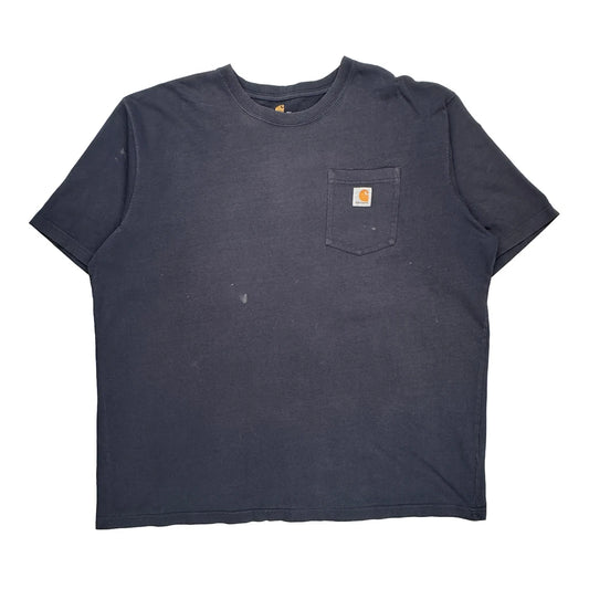 Original Fit Carhartt T-Shirt - 2XL Blue Cotton