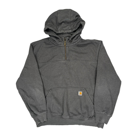 Rain Defender Carhartt Hoodie - XL Grey Cotton Blend