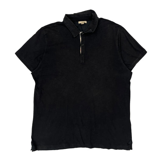 Burberry Brit Polo Shirt - 2XL Black Cotton