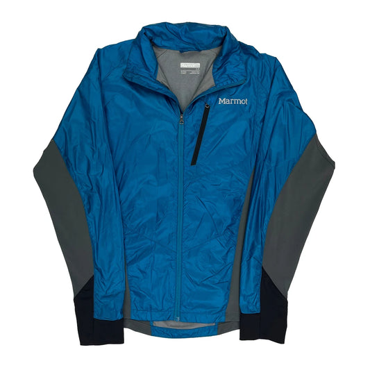 Marmot Windbreaker - Small Blue Polyester
