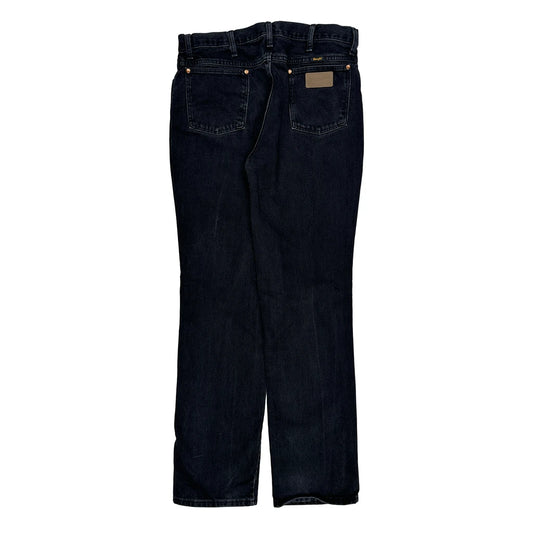 Wrangler Jeans - 34W 34L Black Cotton