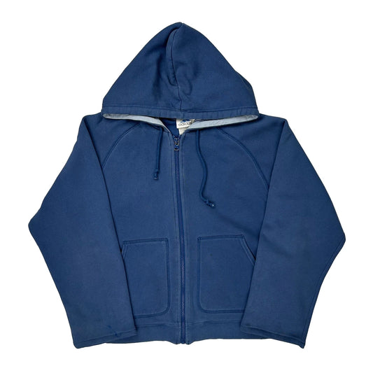 Adidas Hoodie - Medium Blue Cotton