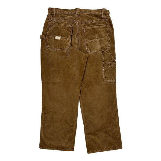 Old Navy Carpenter Trousers - 33W 30L Brown Cotton