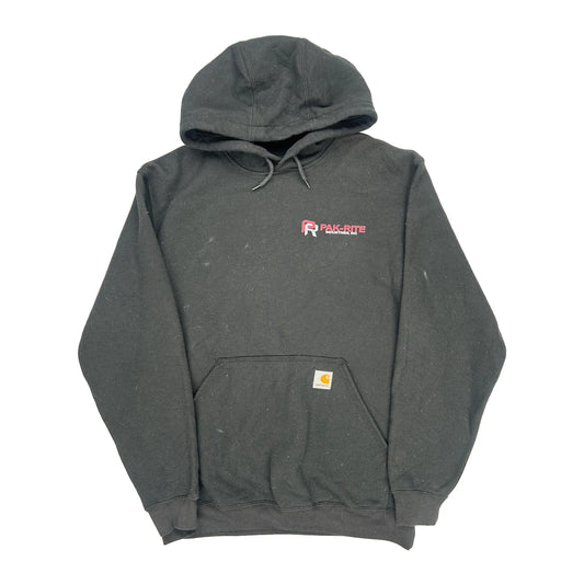 Pak-Rite Industries, Inc. Logo Carhartt Hoodie - Medium Black Cotton
