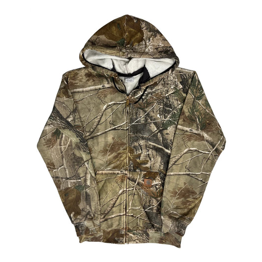Carhartt Camo Hoodie - Medium Camo Cotton Blend