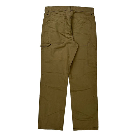 Blue Mountain Carpenter Trousers - 32W 32L Khaki Cotton