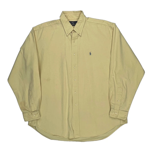 Ralph Lauren Shirt - XL Yellow Cotton