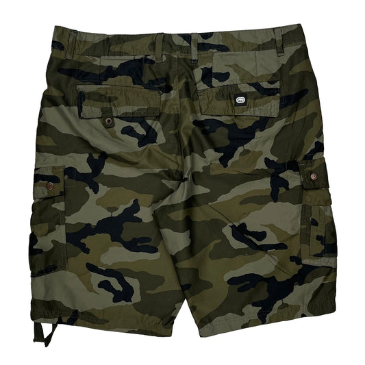 Trademark Of Premium Wears Ecko Unltd Camo Cargo Shorts - 38W 11L Camo Cotton