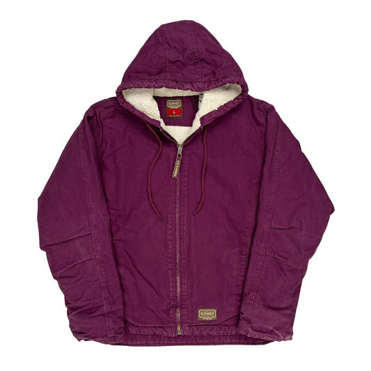 Schmidt Jacket - Large Purple Cotton