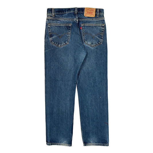 505 Levis Jeans - 32W 30L Blue Cotton