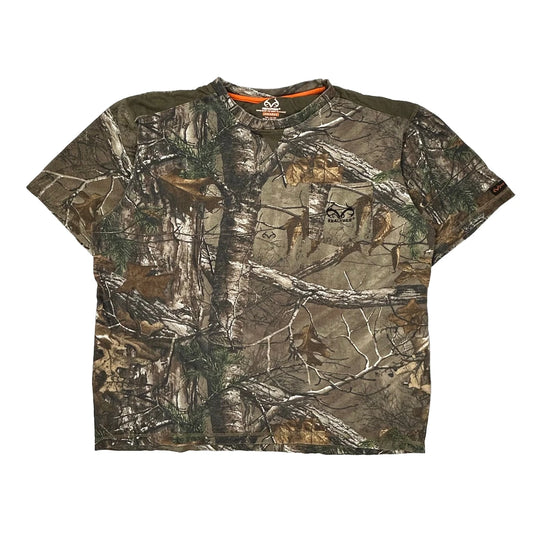 Vintage Experience The Great Outdoors Realtree Camo T-Shirt - 2XL Camo Cotton
